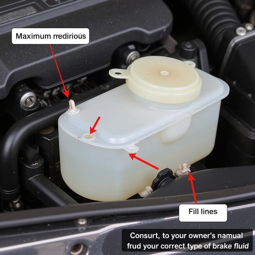 VW Brake Fluid Reservoir