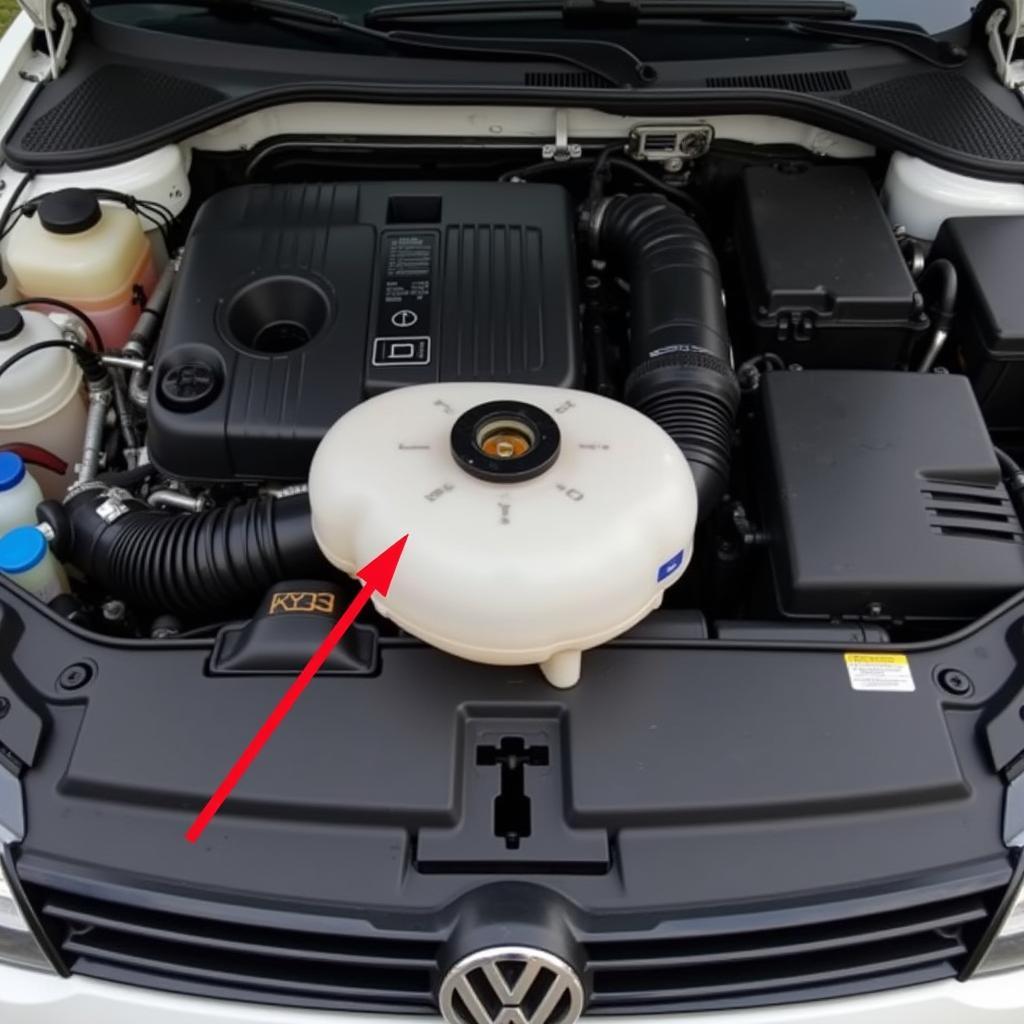 VW Golf Brake Fluid Reservoir