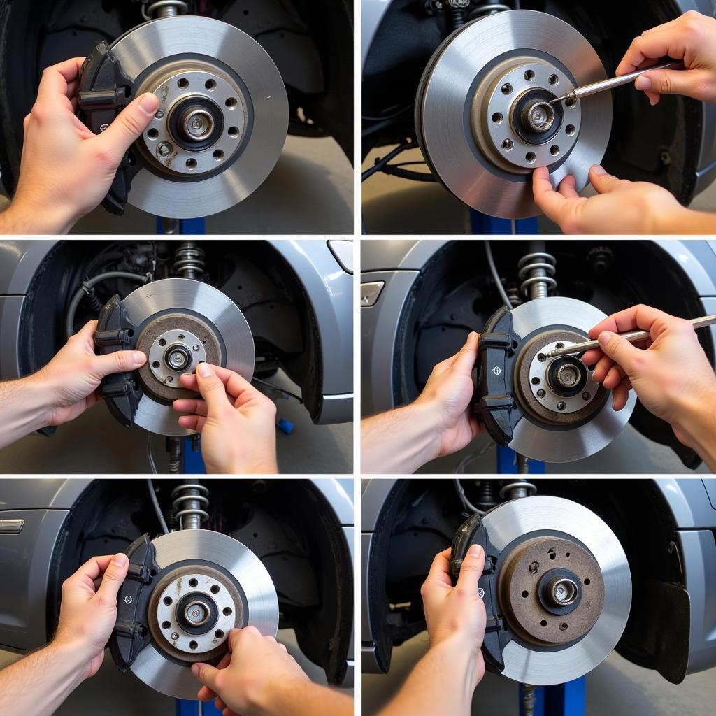 VW Passat Brake Fluid Leak Inspection