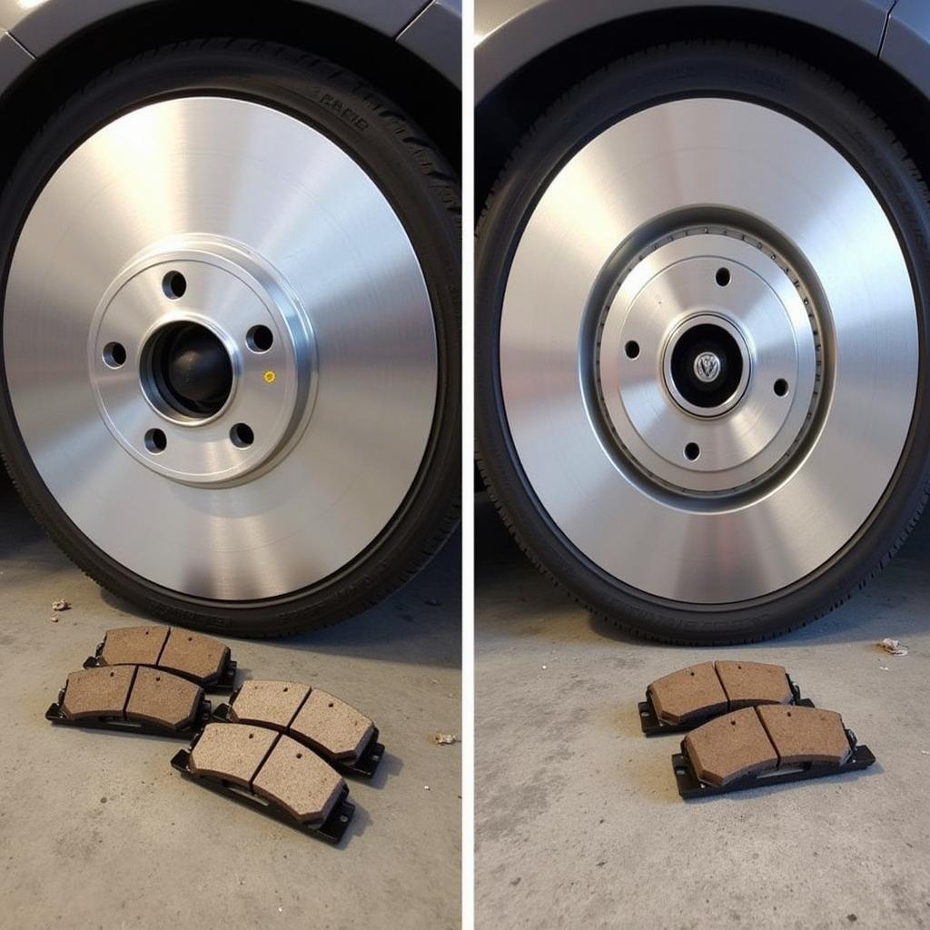 VW Routan Brake Pads and Rotors