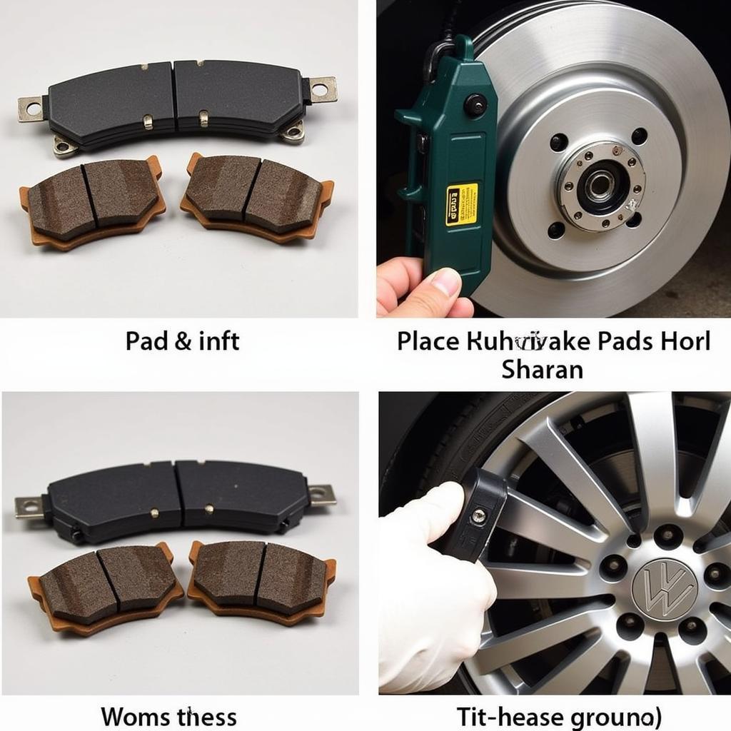 Replacing VW Sharan Brake Pads