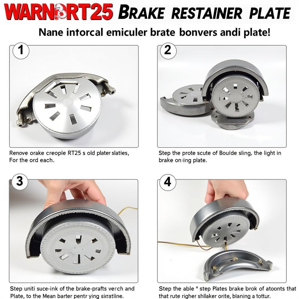 Replacing the WARN RT25 Brake Retainer Plate