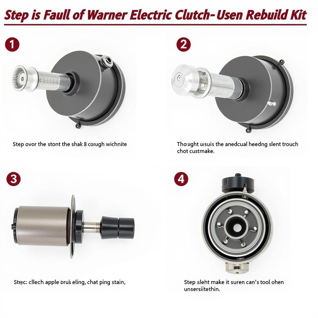 Warner Electric Clutch Brake Rebuild Steps