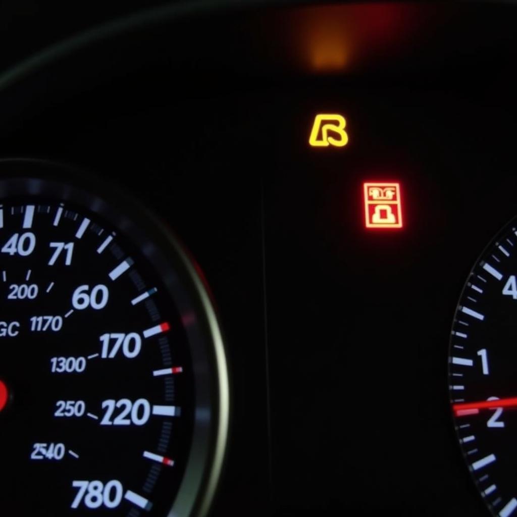 Dashboard Warning Light Showing "Warning Tang Brakes"