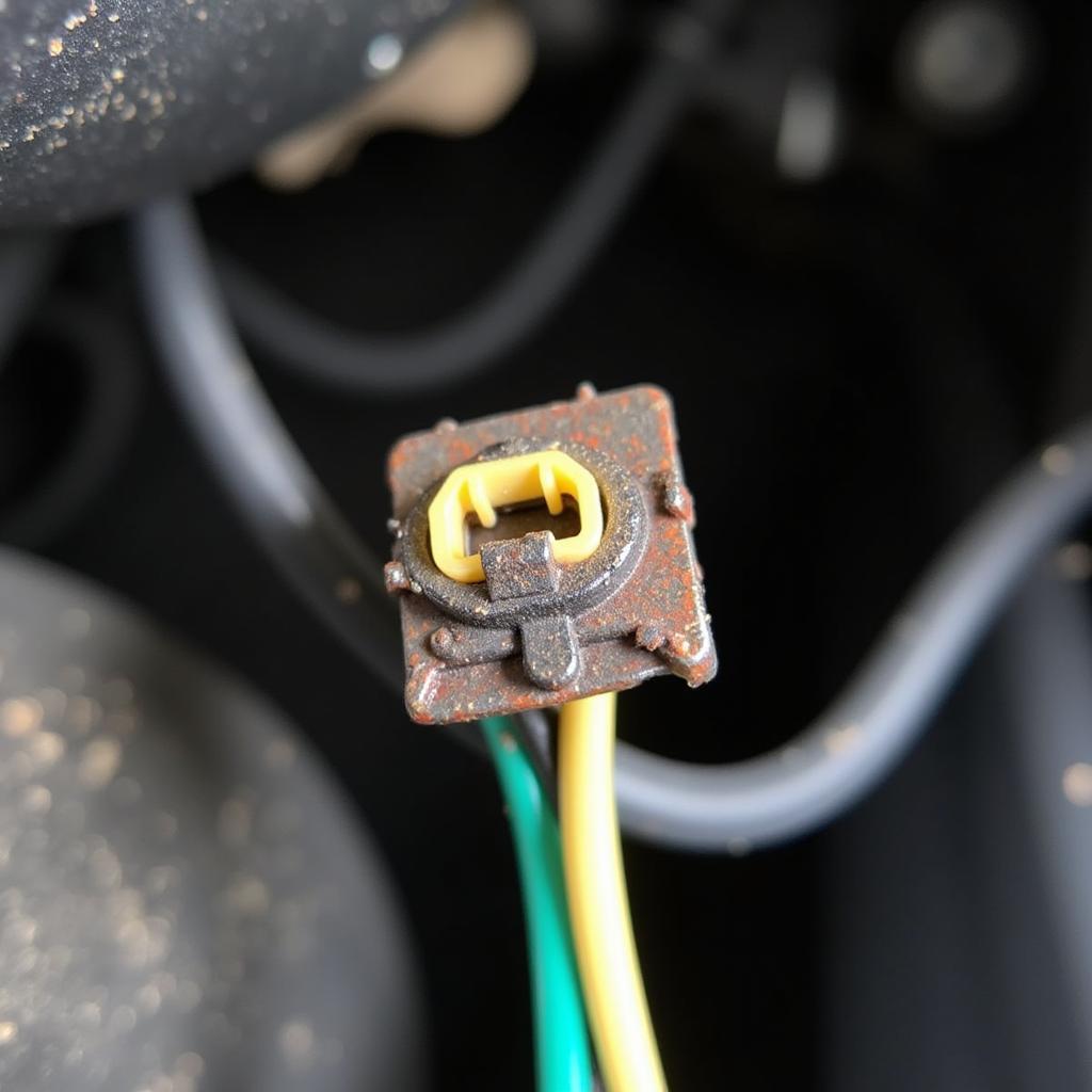 Corroded Wiring Harness