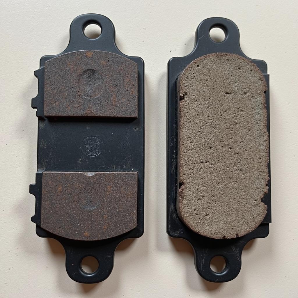 Worn Brake Pad Comparison