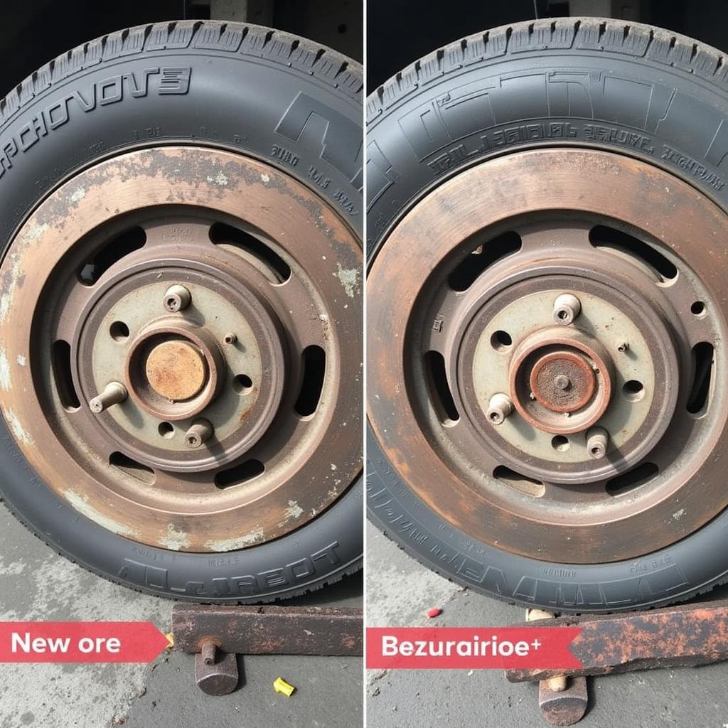 Worn Brake Pads on 2012 F250