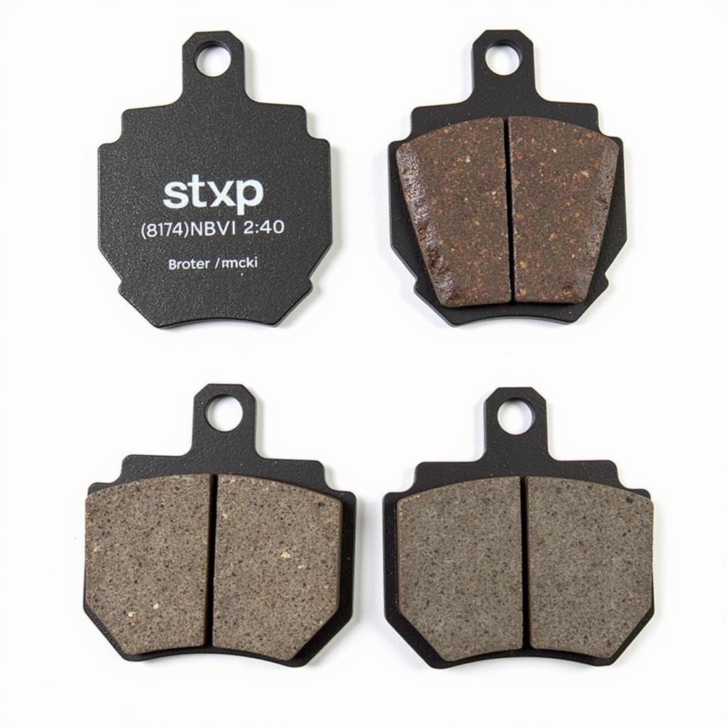 Worn Brake Pads