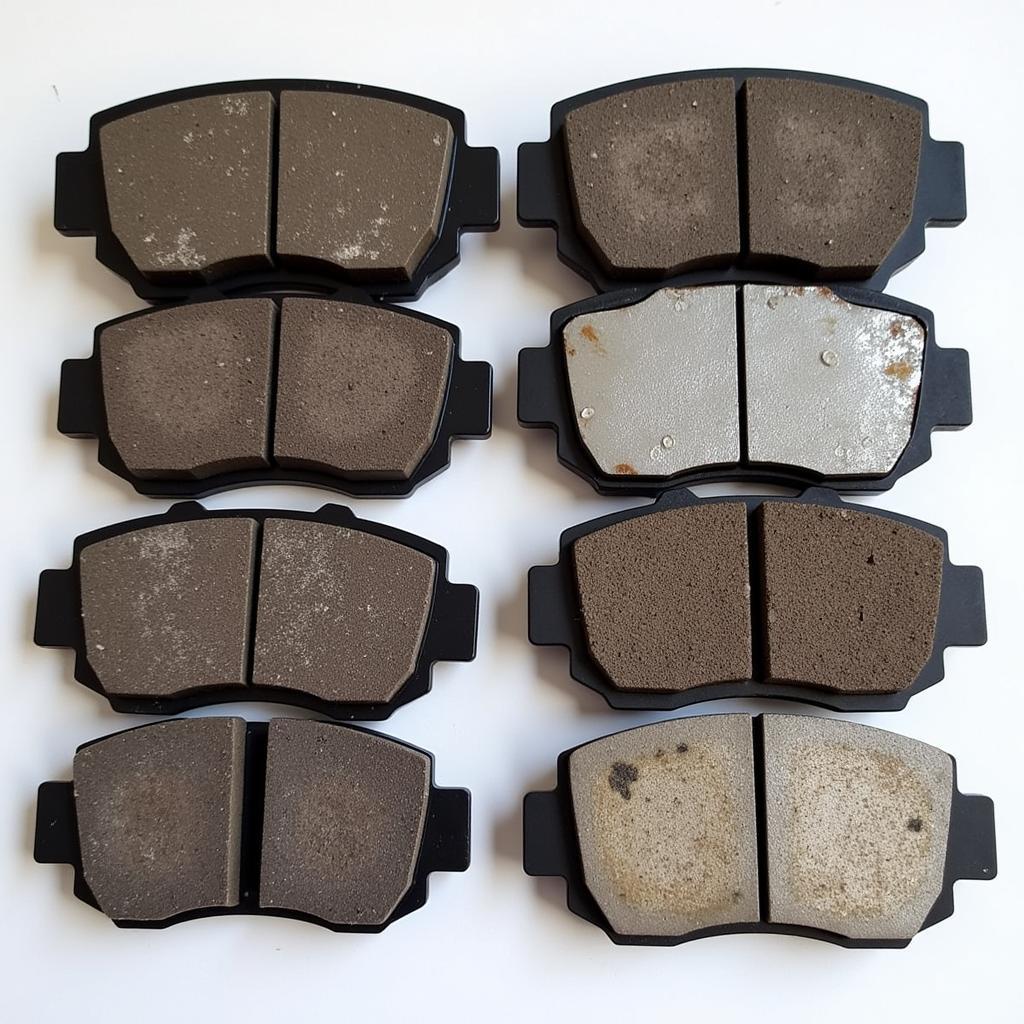 Worn Brake Pads