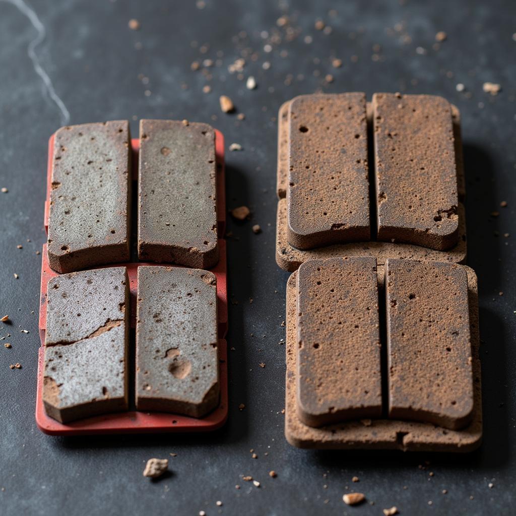 Worn Brake Pads Toyota Corolla