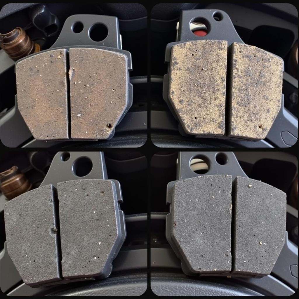 Worn Brake Pads on Land Rover Discovery Sport