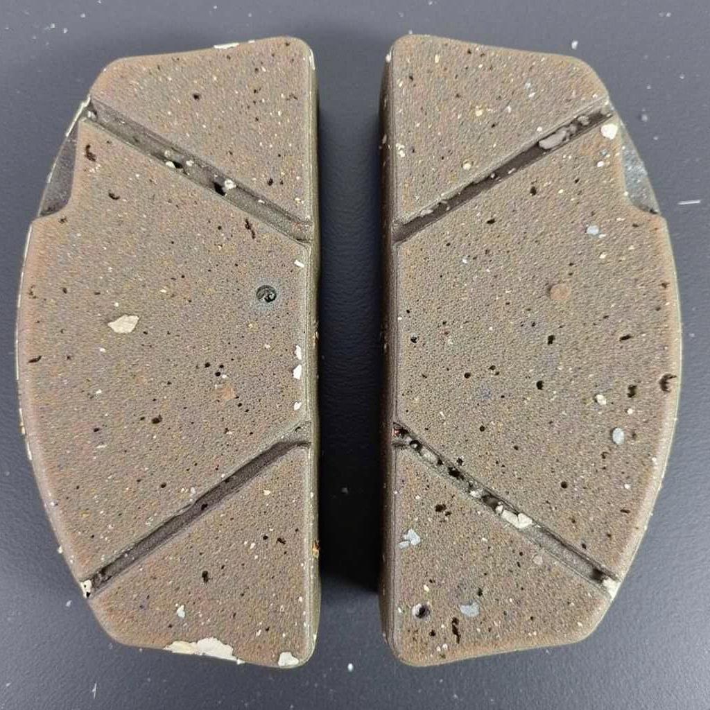 Worn Brake Pads on a 2001 Ford Escape