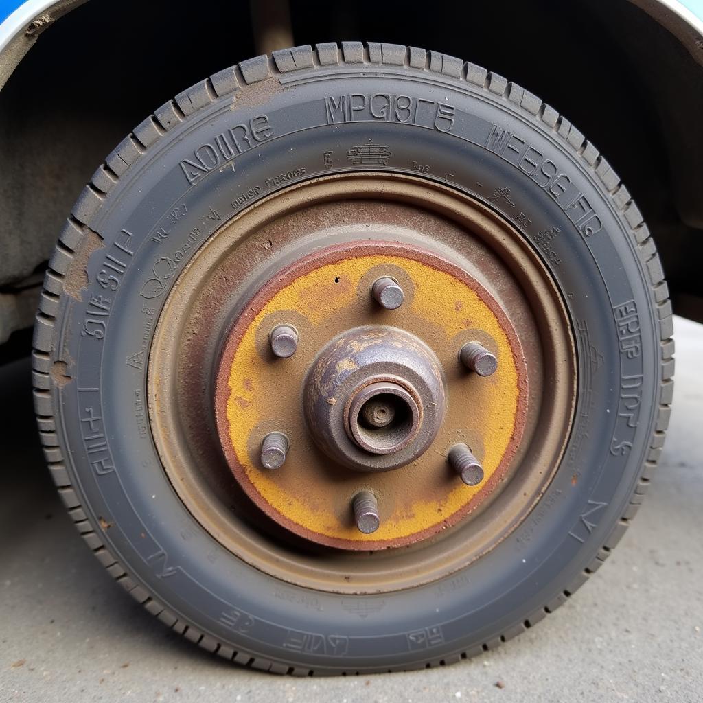 Worn Brake Pads on Grand Marquis