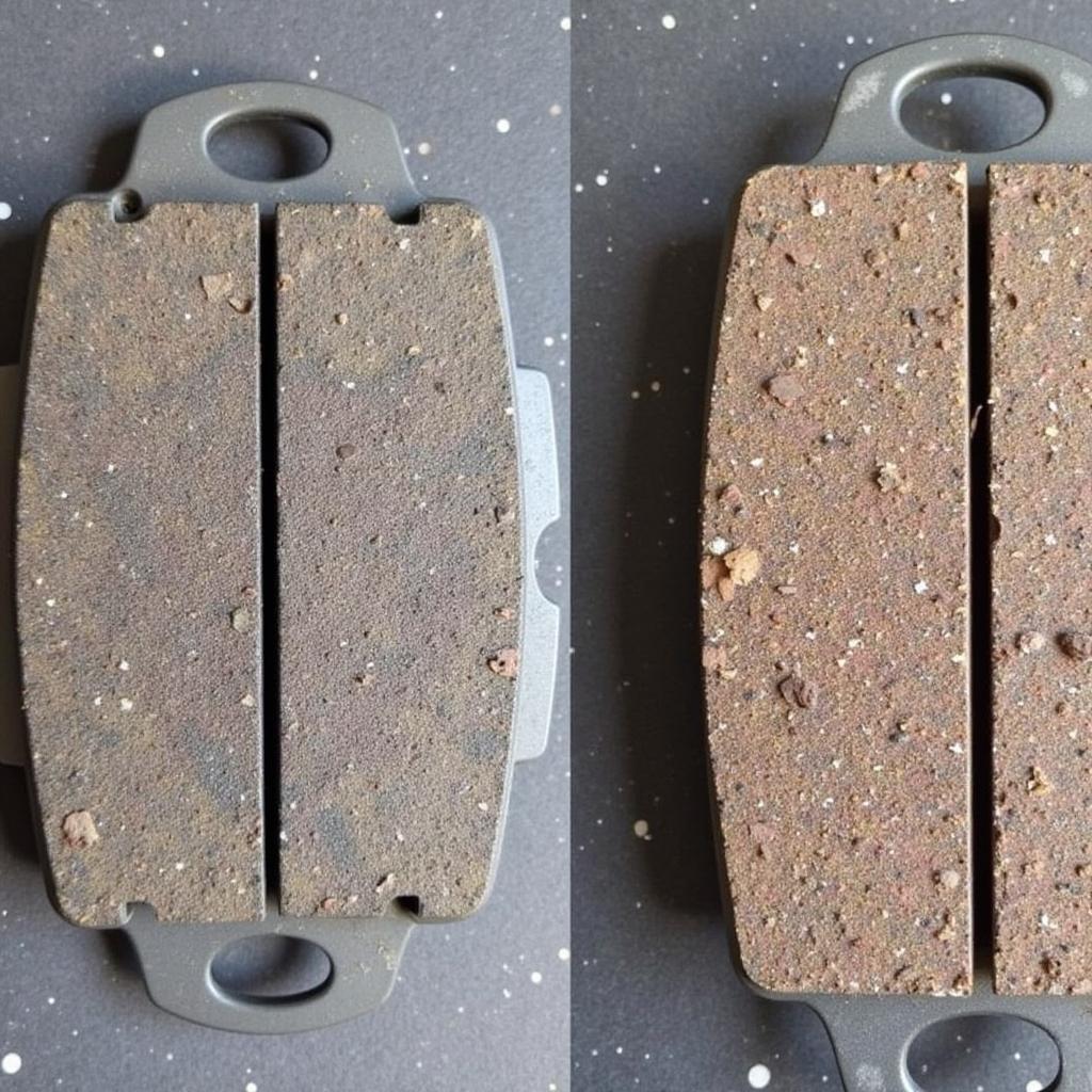 Worn Brake Pads Hyundai Tucson