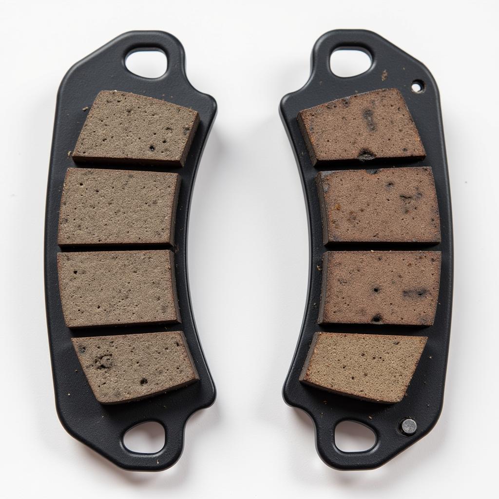 Worn Brake Pads on Kia Forte