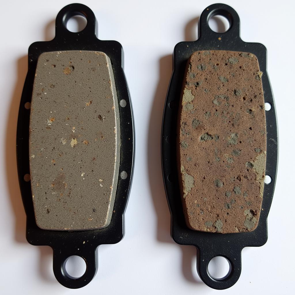 Worn Brake Pads on Maserati Ghibli