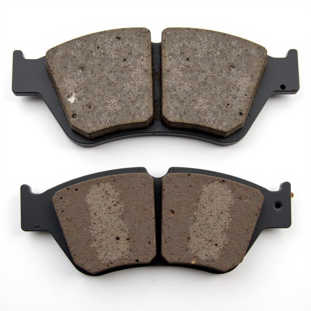 Worn Brake Pads