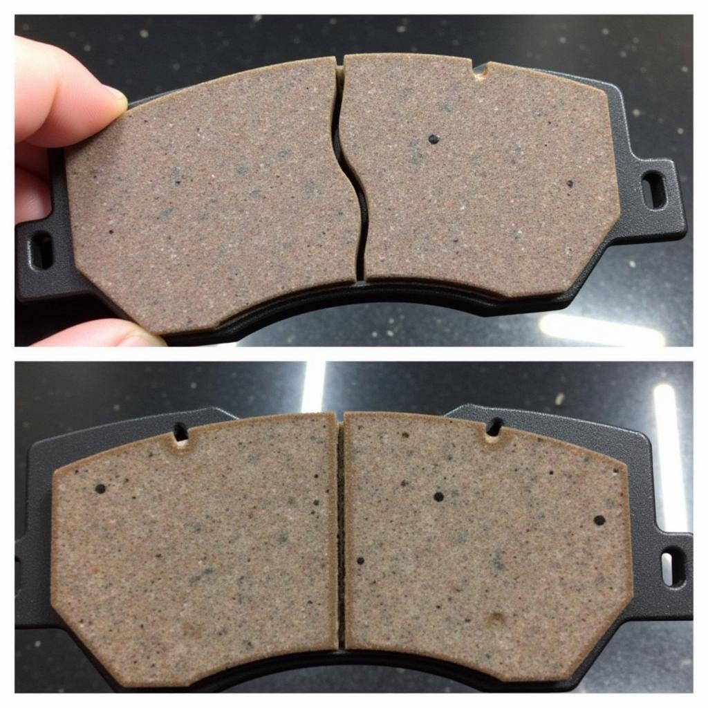 Worn Brake Pads on a 2011 Mini Cooper