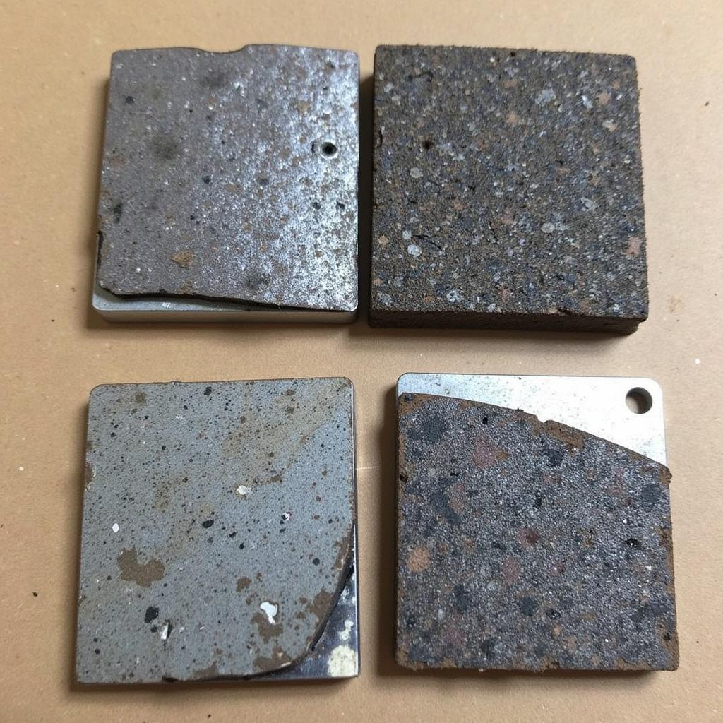 R1200GS Worn Brake Pads