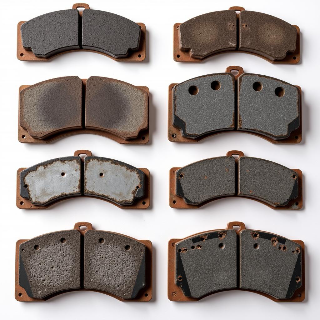 Worn Brake Pads vs. New Brake Pads