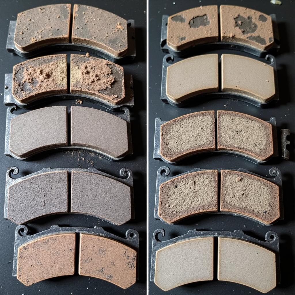 Worn Brake Pads on a 2016 Volvo XC60