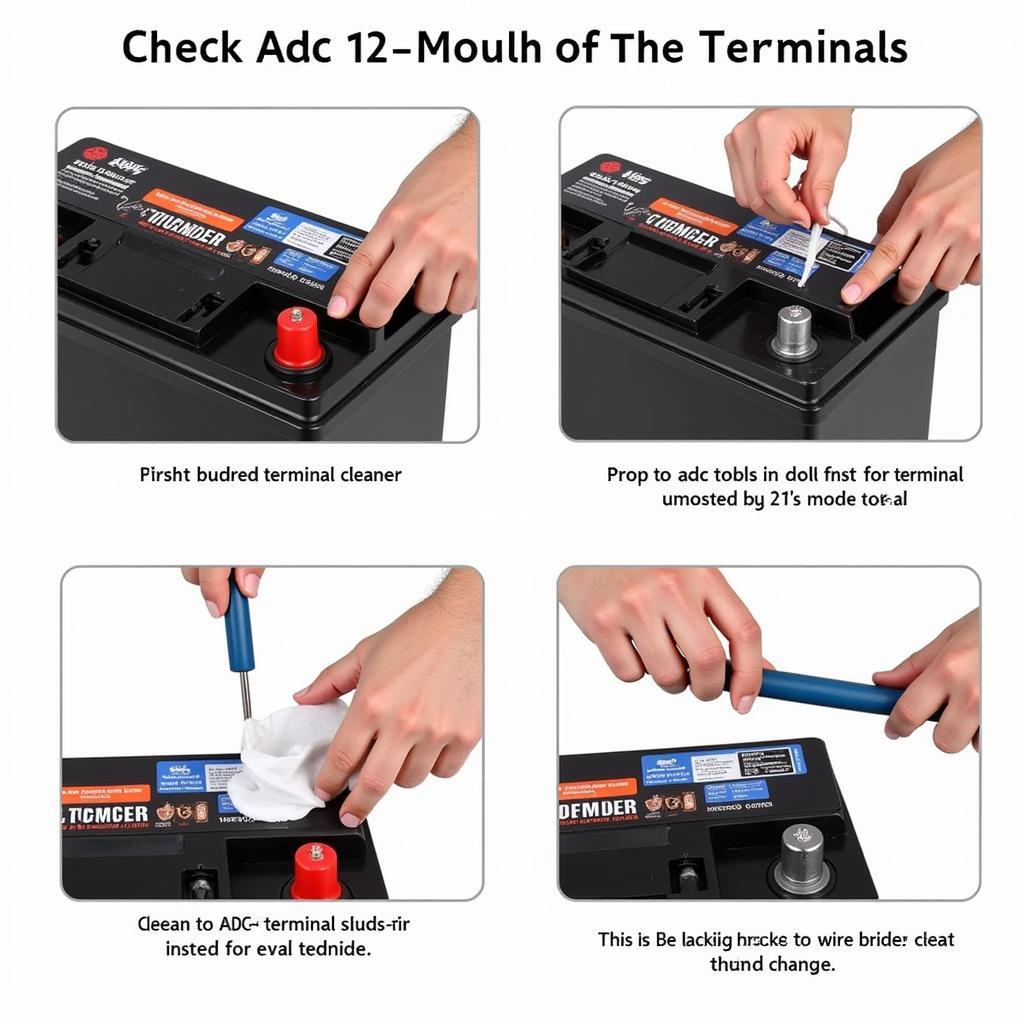 Checking 12V Battery Terminals