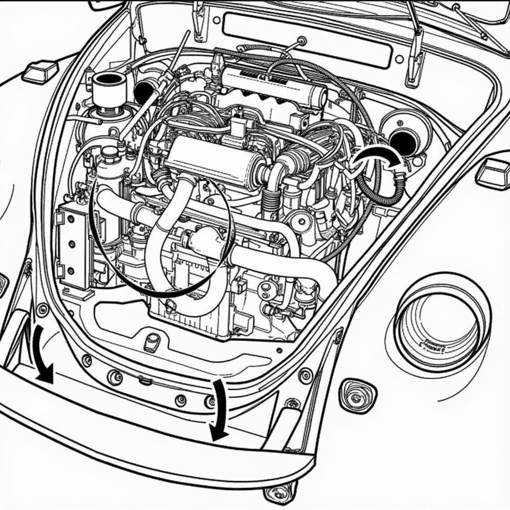 Brake Lines and Hoses on a 1973 VW SuperBeetle