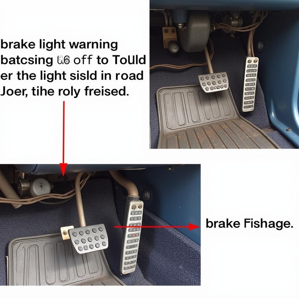 Locating the 1974 Ford F250 Brake Light Warning Switch