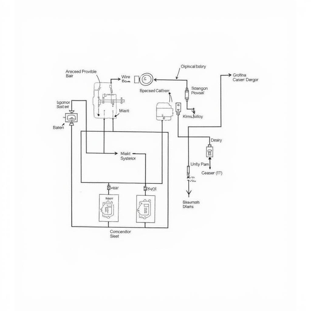 1981 Mercedes 107 Electrical System Diagram