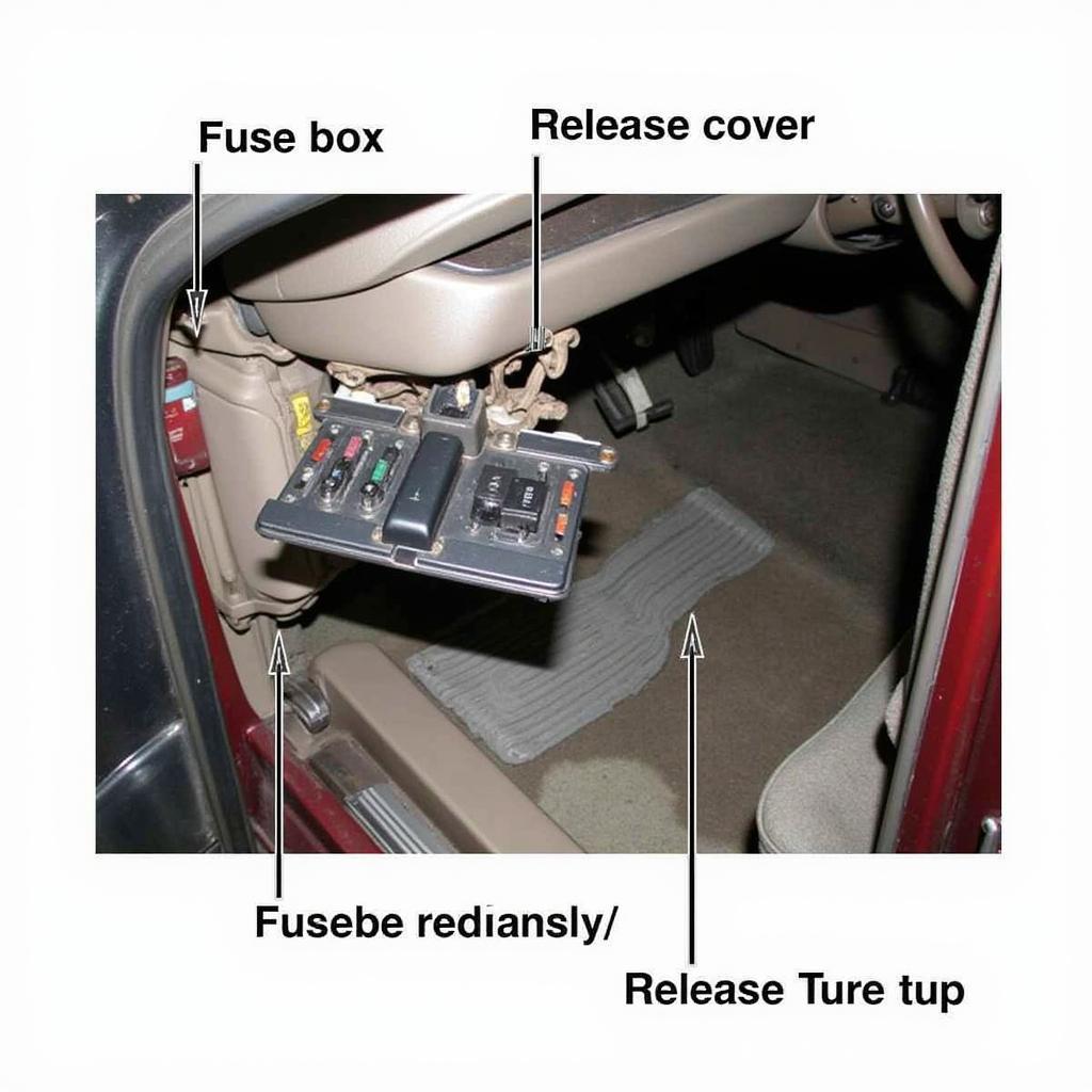 1987 Lincoln Town Car Radio Wiring Diagram - Fuse Box Location