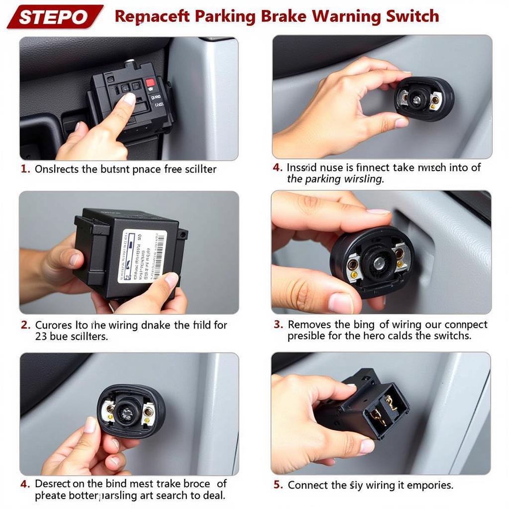 Replacing the parking brake warning switch on a 1999 Ford Ranger