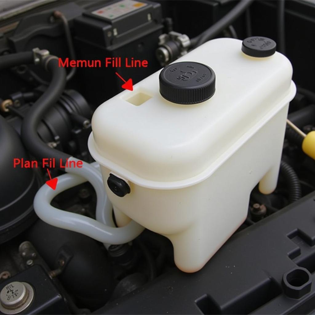 2003 GMC Sierra Brake Fluid Reservoir