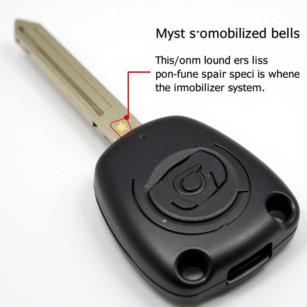 2004 Acura TL Immobilizer Key with Transponder Chip