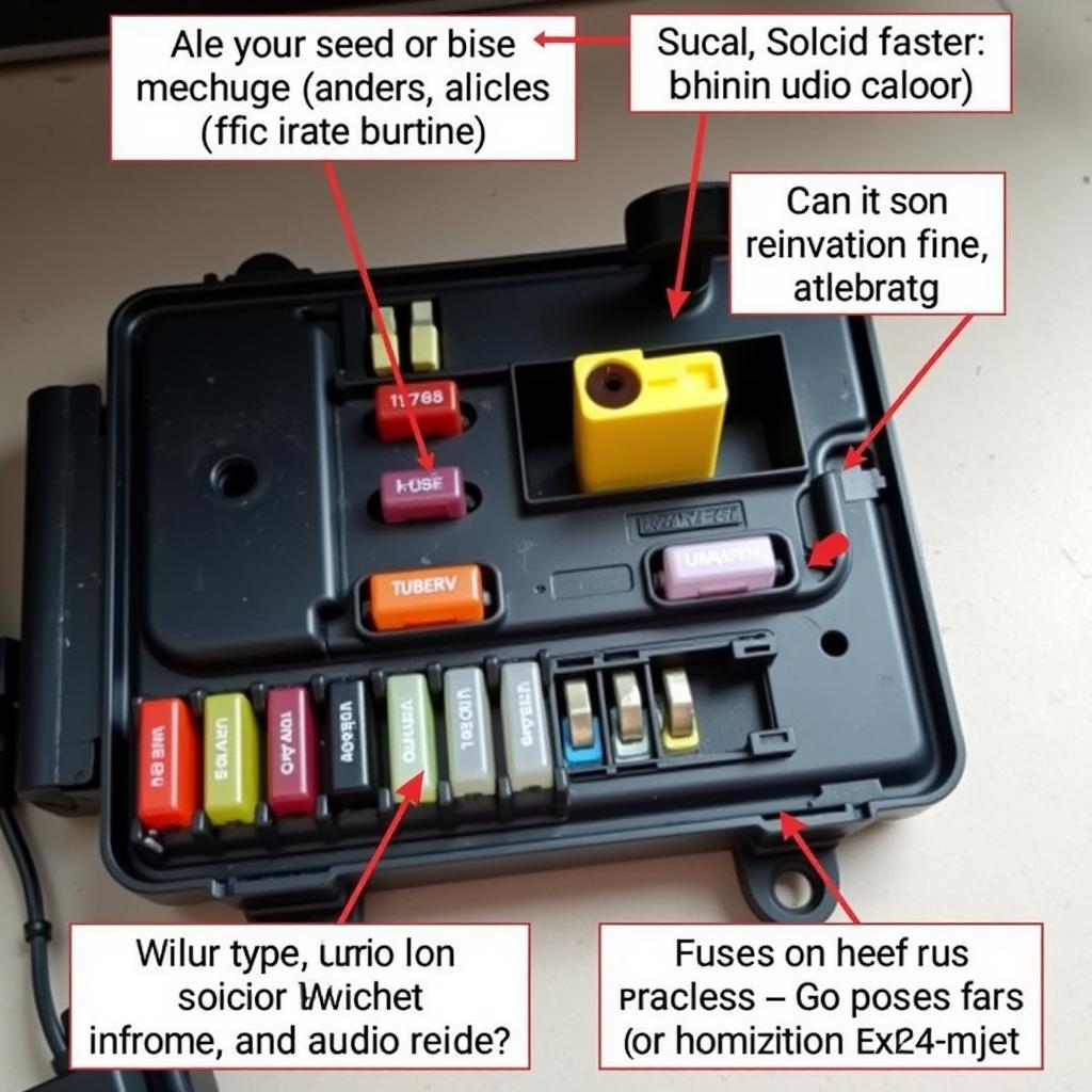 2004 BMW X5 Audio System Fuse Box Location and Identification