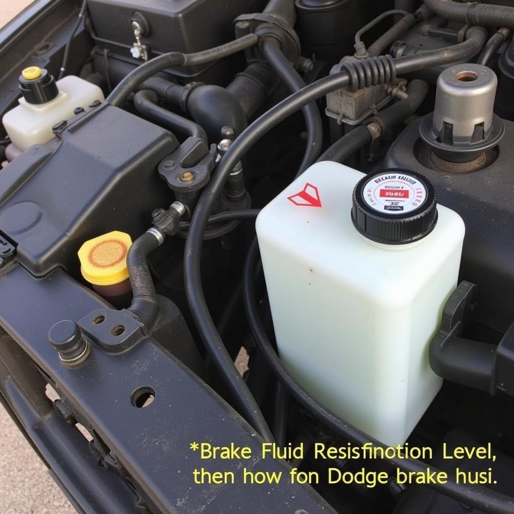 2004 Dodge Ram Brake Fluid Reservoir Location and Check