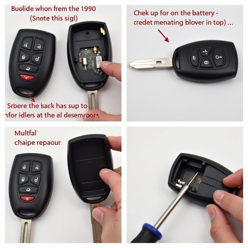 Replacing the Key Fob Battery in a 2005 Cadillac STS