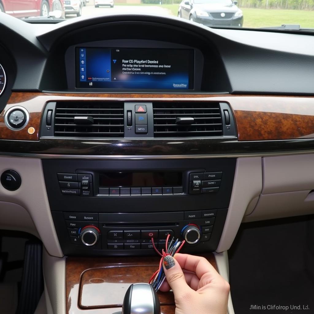 2006 BMW 750Li CD Player Replacement