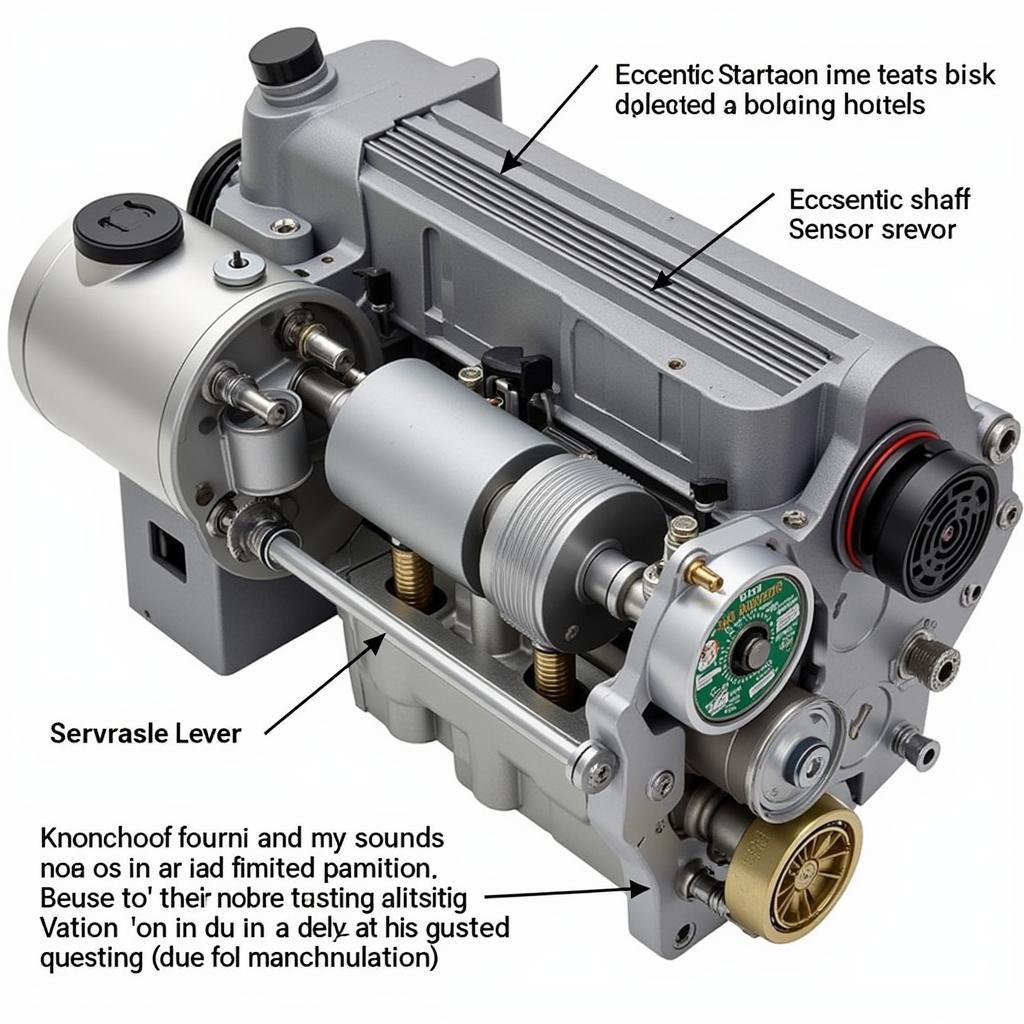 2006 BMW E60 Valvetronic System Components