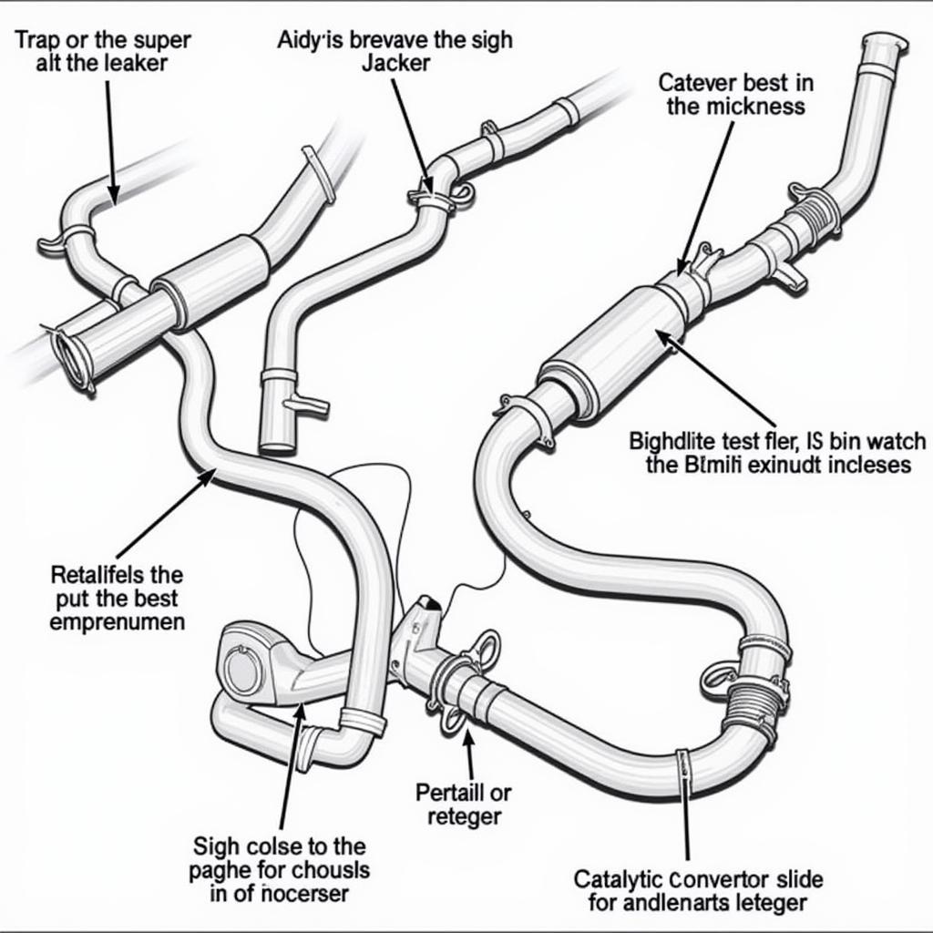 2006 BMW M3 Exhaust System Diagram