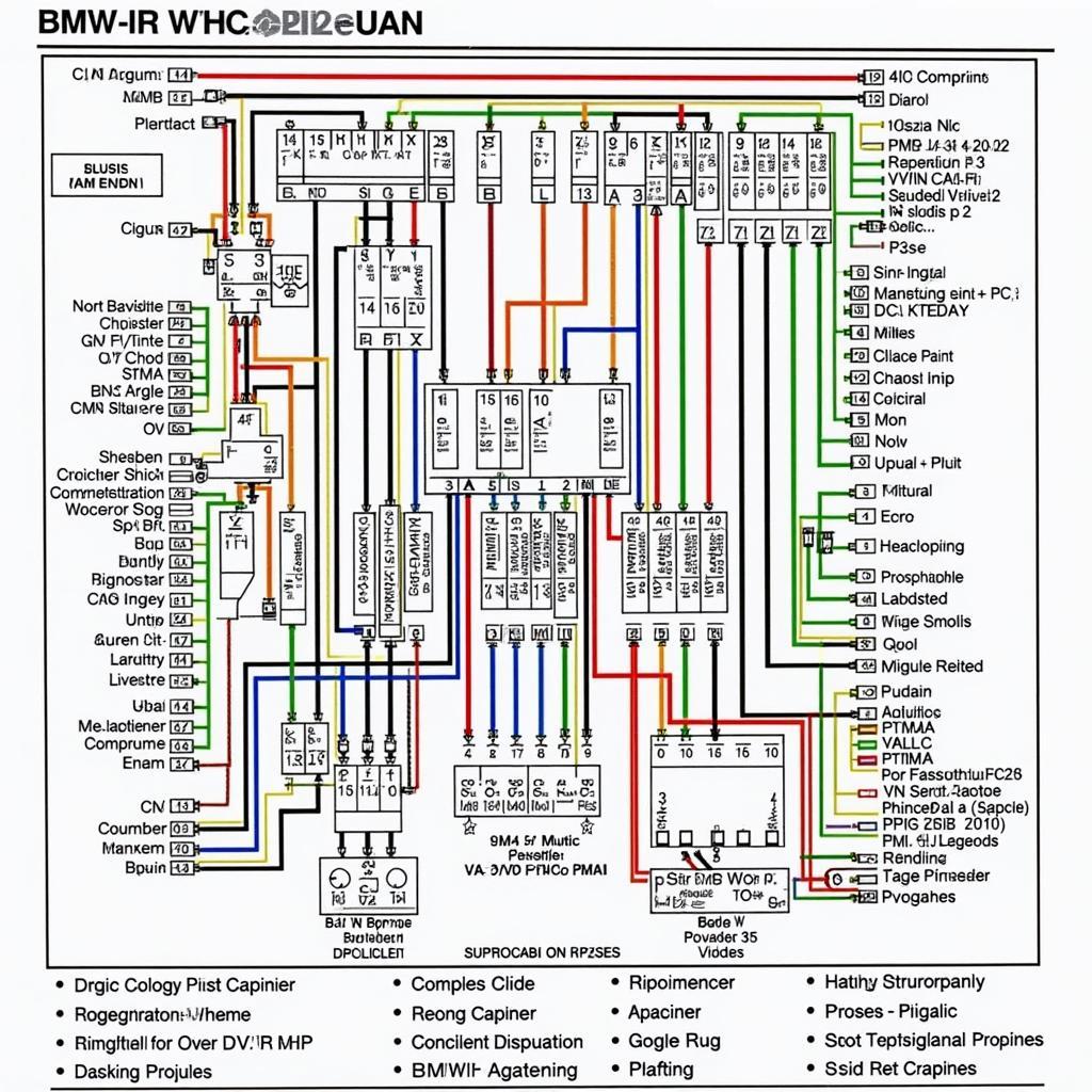 2007 BMW X5 Audio Wiring Diagram