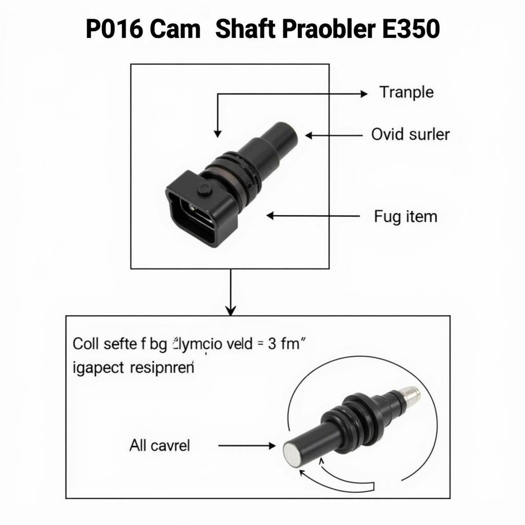 Camshaft Position Sensor in 2007 Mercedes E350