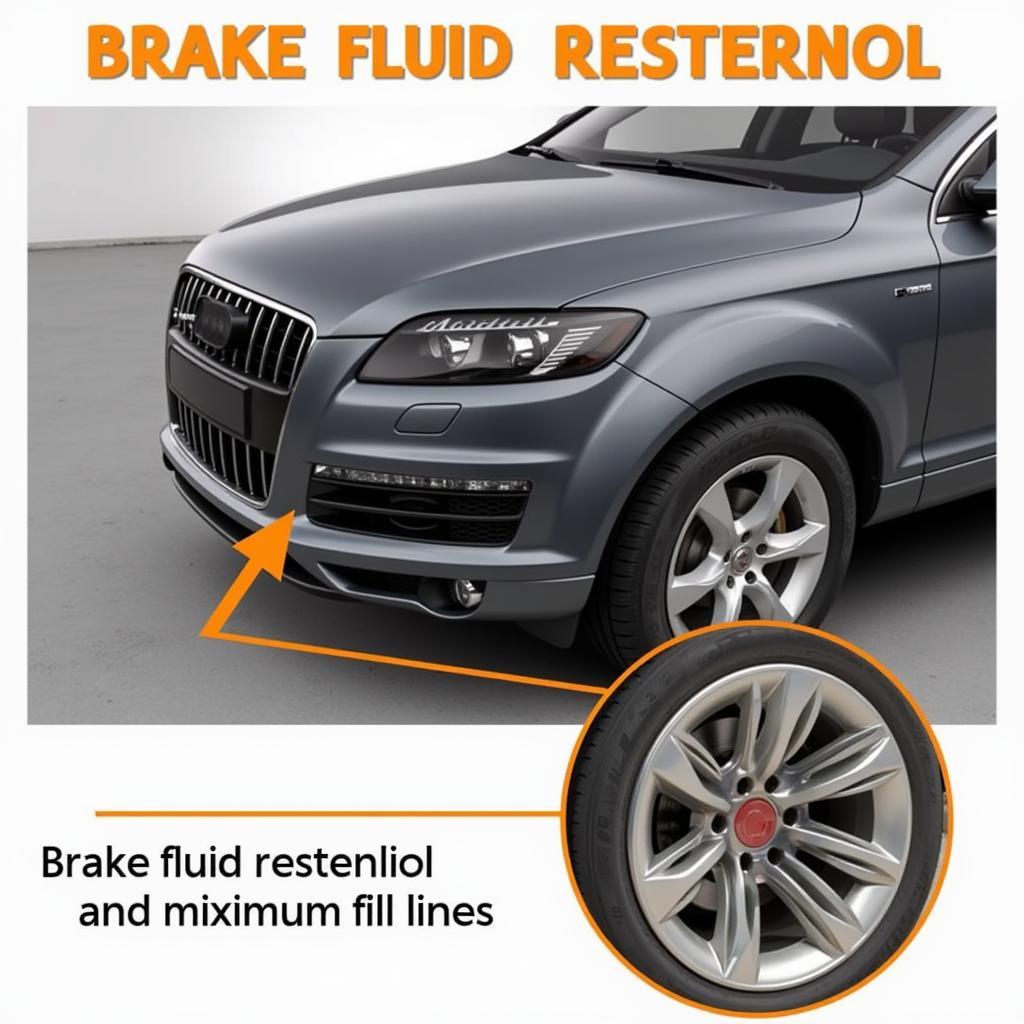 Checking the Brake Fluid Level in a 2008 Audi Q7