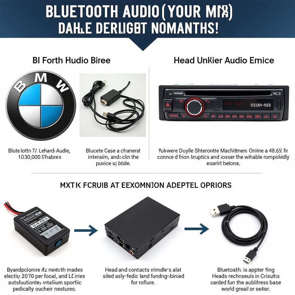 Bluetooth Audio Upgrade Options for 2008 BMWs