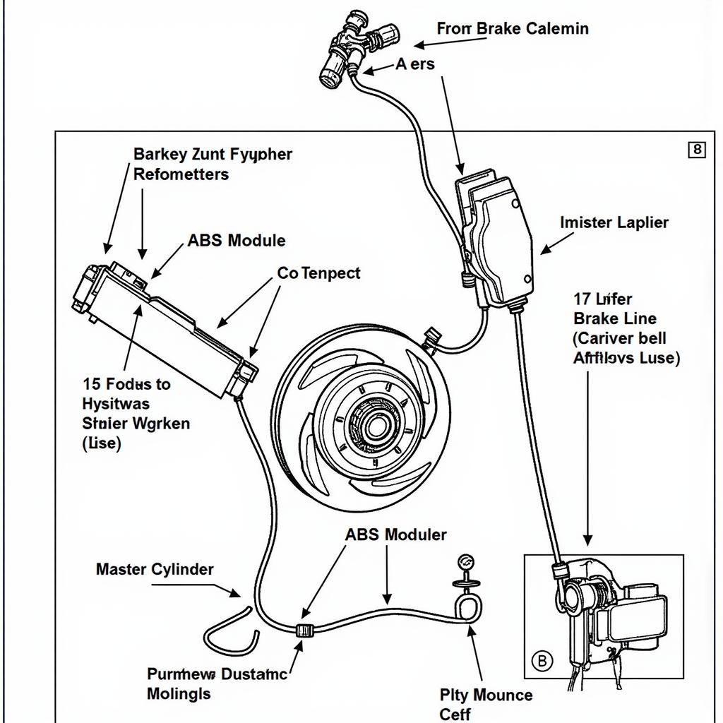 2008 Toyota Camry Brake System Diagram