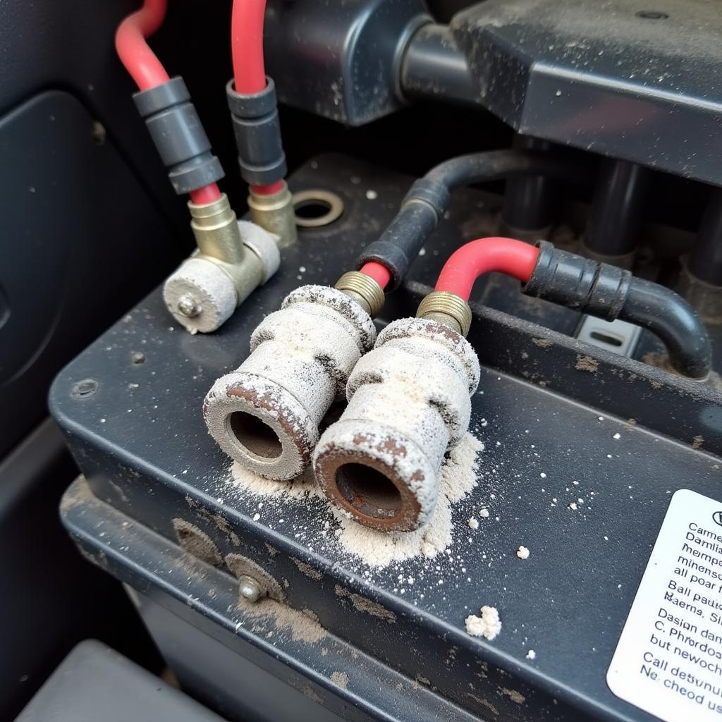 2010 Chrysler 300 Battery Terminal Corrosion Issues and Cleaning