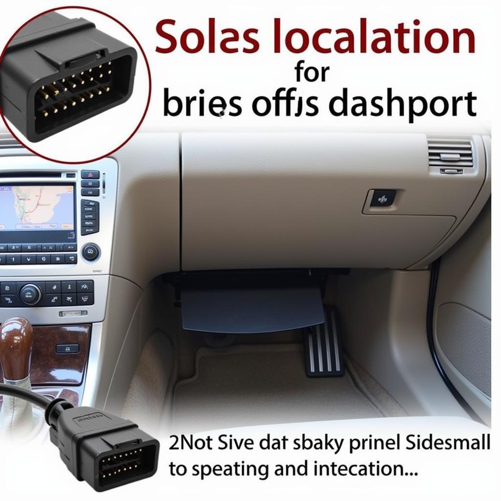 2011 Mercedes E350 Diagnostic Port Location Under Dashboard