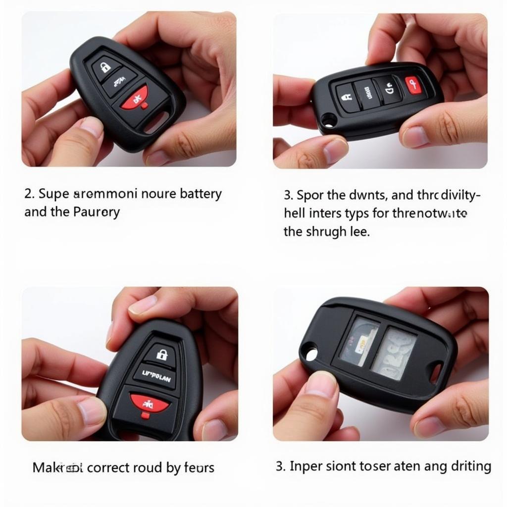 Replacing the battery in a 2011 Ram 1500 key fob