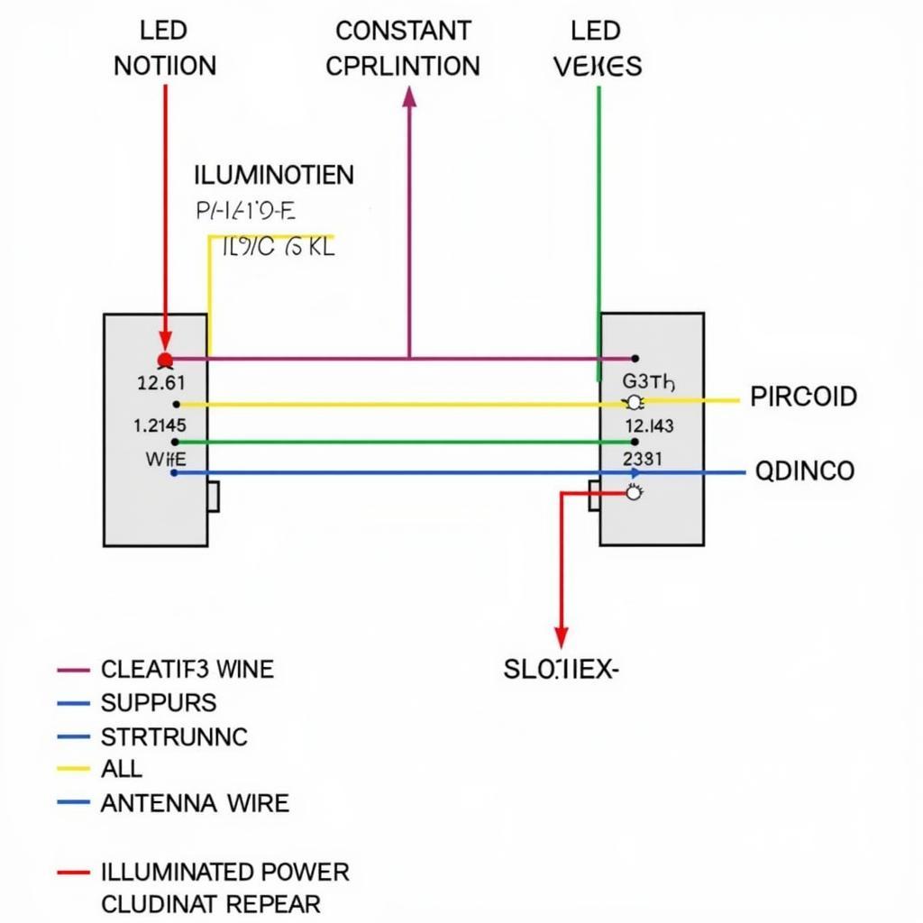 2012 Impala Radio Wiring Diagram Basics: Identifying Key Wires like Power, Ground, and Speaker Connections