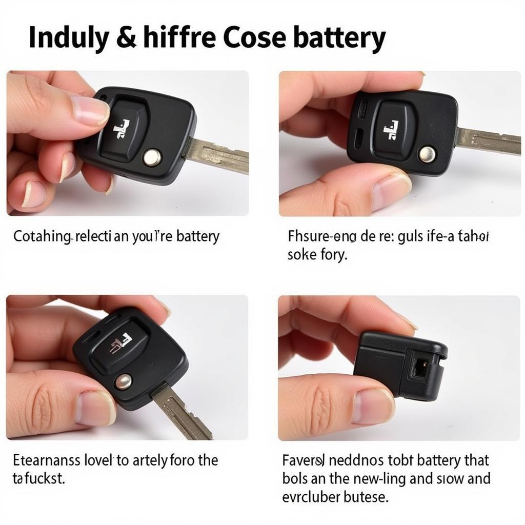 Replacing the Key Fob Battery in a 2014 Chevy Cruze