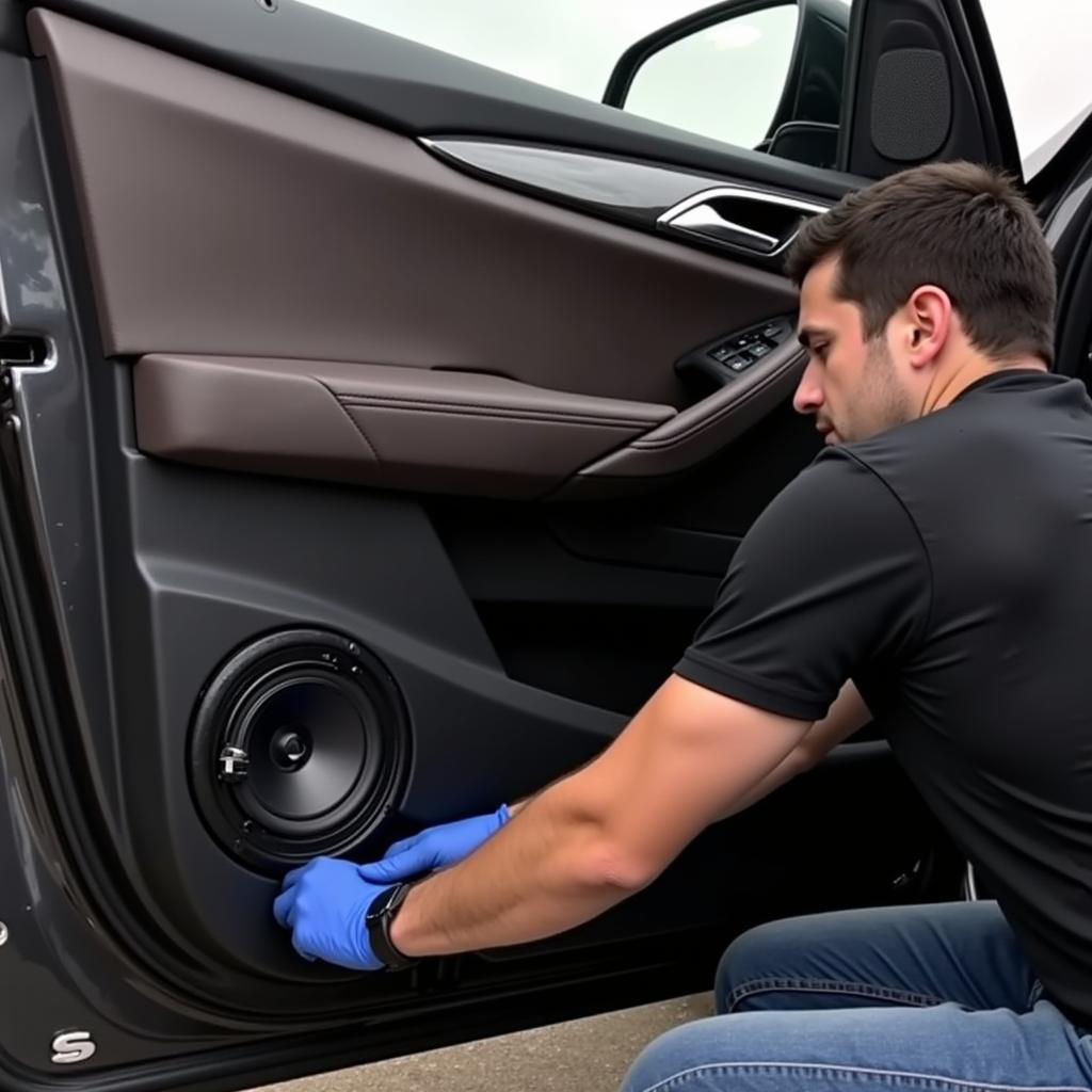 Upgrading the 2019 BMW X5 audio system with new speakers and amplifier